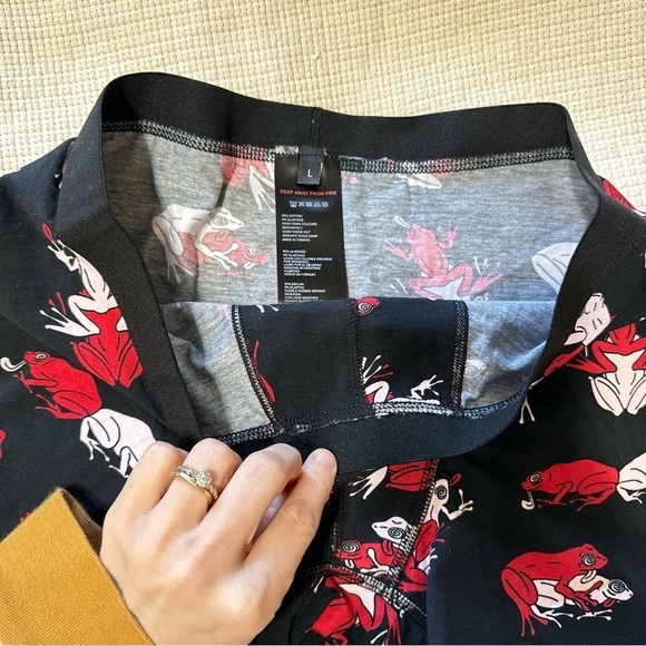 Urban Outfitters Tossed Frogs Boxer Briefs Size Large New without Tags - Picture 2 of 2
